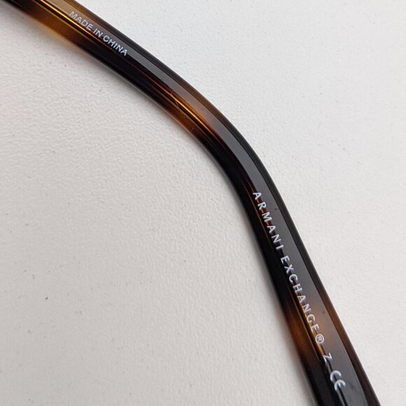 🕶️ Armani Exchange AX1010-6001 Cat Eye Eyeglasses 53/16-140 / ALG652🕶️ - Picture 5 of 8